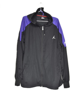 Jordan retro black and purple sport jacket - XL