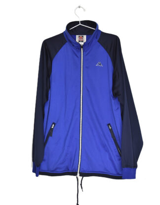 Lotto blue and black retro sport jacket - L