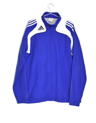 Adidas blue and white sport jacket - 42/44
