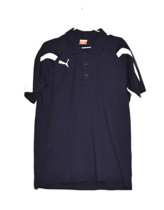 Polo dark blue polo t-shirt - L