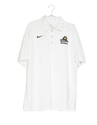 Nike baseball white polo t-shirt - L
