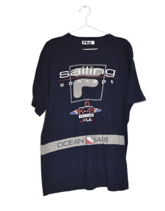 Fila Sailing Concept navy blue t-shirt - M