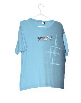 Puma vintage cyan t-shirt
