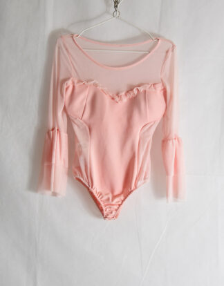 Pink transparent cloth doby suit - M