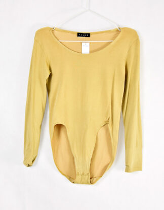Falke sand color long sleeves body suit - S