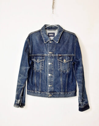 Rifle dark blue denim jacket - L