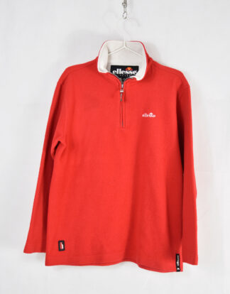 Ellese red white interior fleece jacket - S