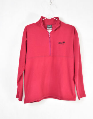 Jack Wolfskin pink fleece jacket - M
