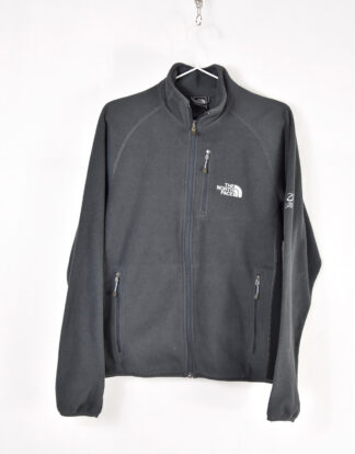The North Face grey classic zipped fleece jacket - M