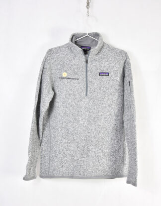 Patagonia grey fleece jacket - L