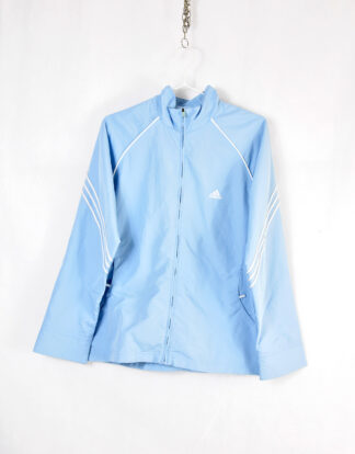 Adidas vintage light blue sport jacket - 42