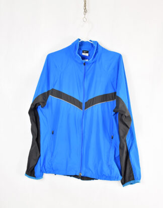 Nike blue and black sport jacket - M