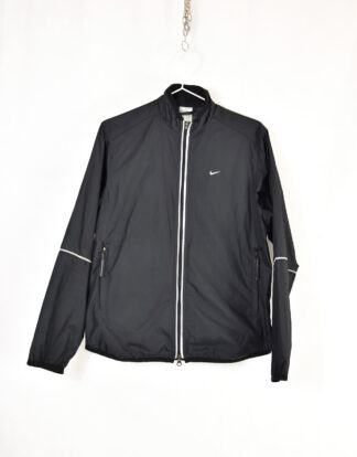 Nike black retro sport jacket - S