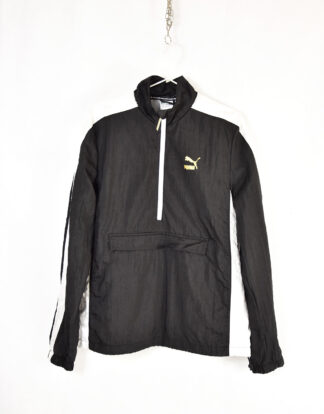 Puma black and white sport jacket - S