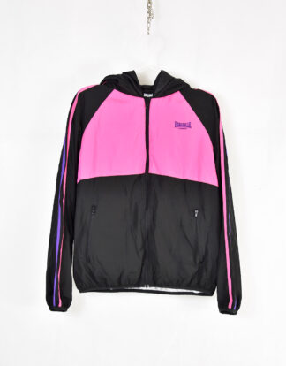 Lonsdale pink and black retro sport jacket - 16