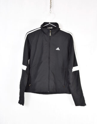Adidas black sport jacket - M