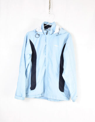 Umbro light cyan and black sport jacket - 36