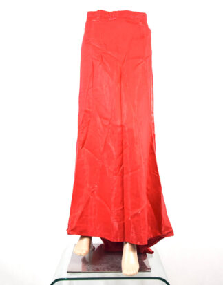 Red color ladies skirt