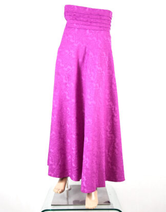 Pink long ladie skirt