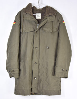 Olive grey military parkas with Germany flag