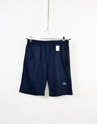 Lacoste navy blue sweat shorts - M