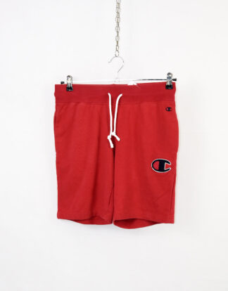 Champion red sweat shorts - L