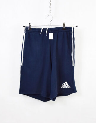 Adidas blue sweat shorts - M