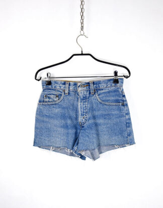 Levi's blue denim shorts - 26
