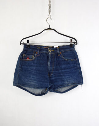 Blue denim shorts - L