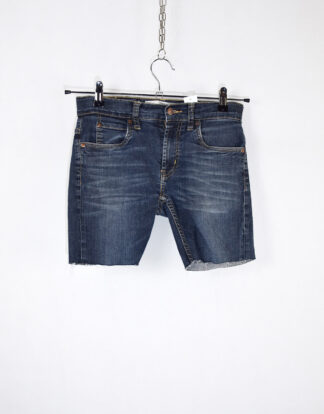 Dark blue denim shorts - 31