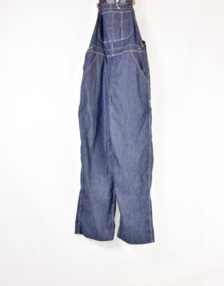 Overall dark blue denim