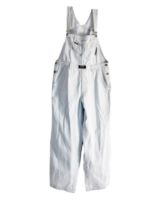 Overall white denim - M