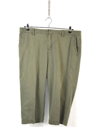 Olive green long men shorts