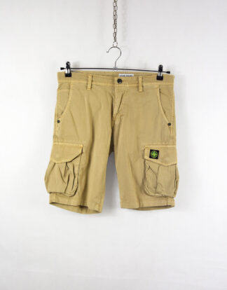 Outdoor khaki retro men shorts - 32