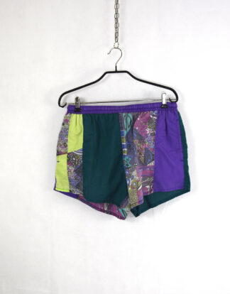 Vintage colors print and shapes design shorts - 50