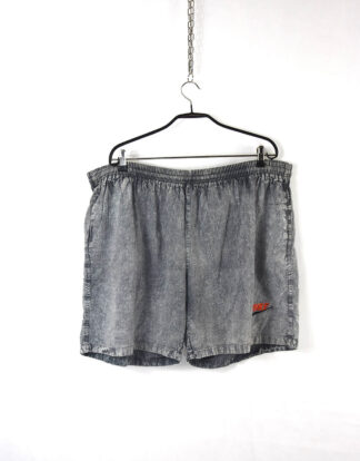 Nike grey denim shorts