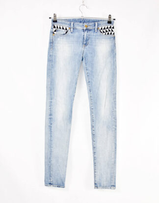 Ralph Lauren distressed blue skinny jeans - 26/32