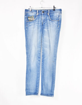Diesel blue distressed skinny jeans - 28