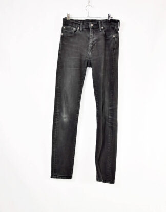 Levi's black distressed skinny jeans - 28/32