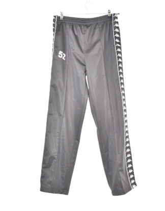 Kappa black sport track pants - L