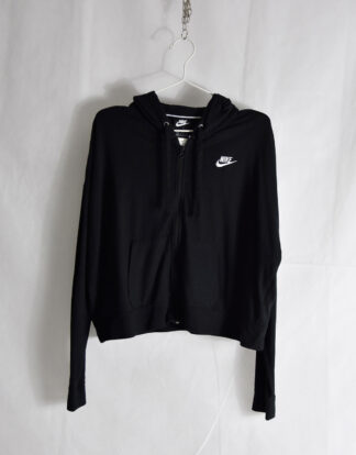 Nike black hooded sweatshirt - L