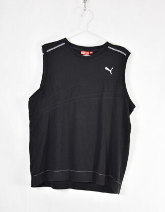 Puma black tank top - XL