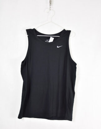 Nike black tank top - L