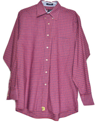 Chaps red check shirt - M