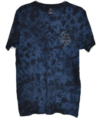 Tie dye dark blue t-shirt - M