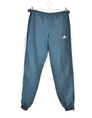 Adidas blue gray sport track pants - M